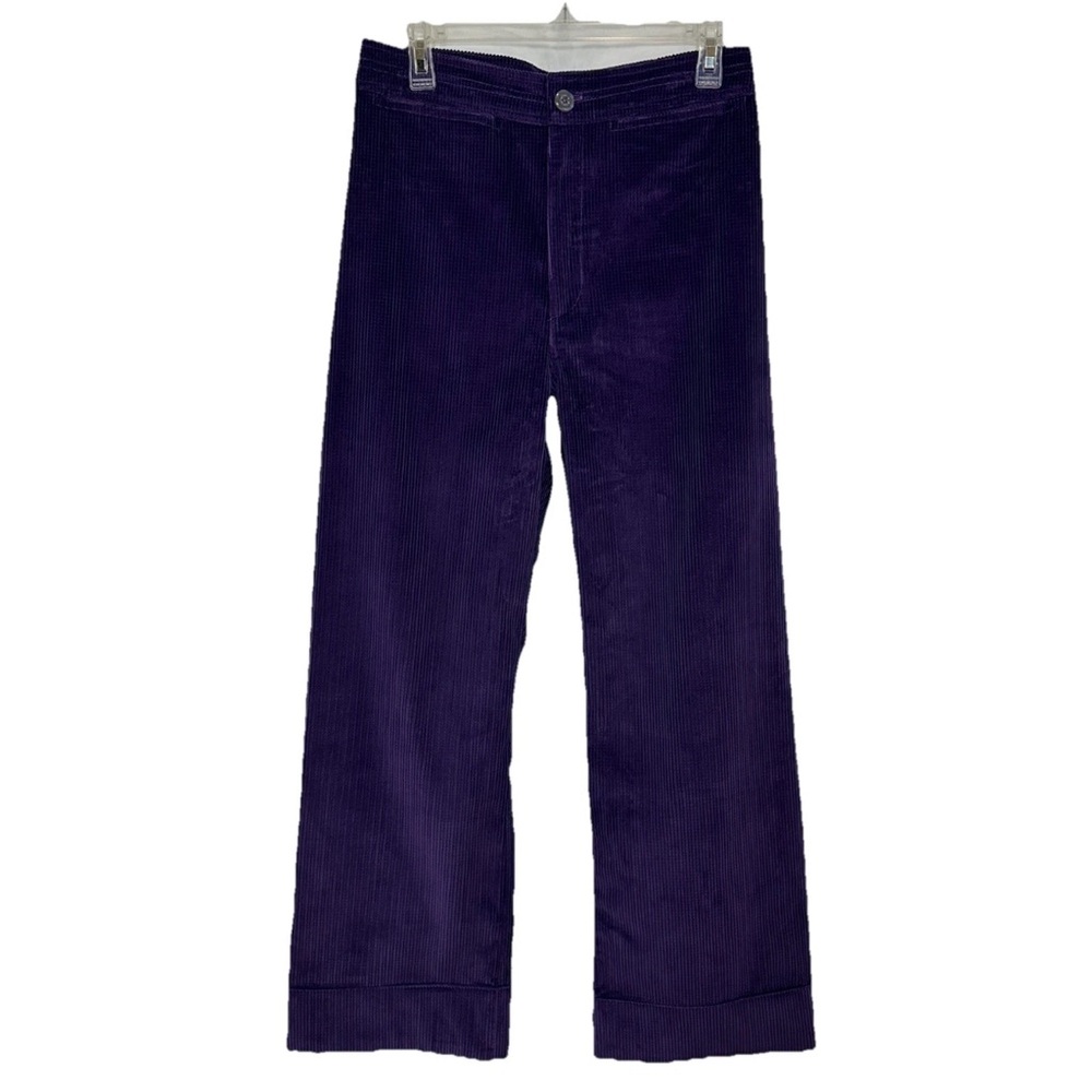 NWOT BURU Purple Corduroy Pants Size Medium
